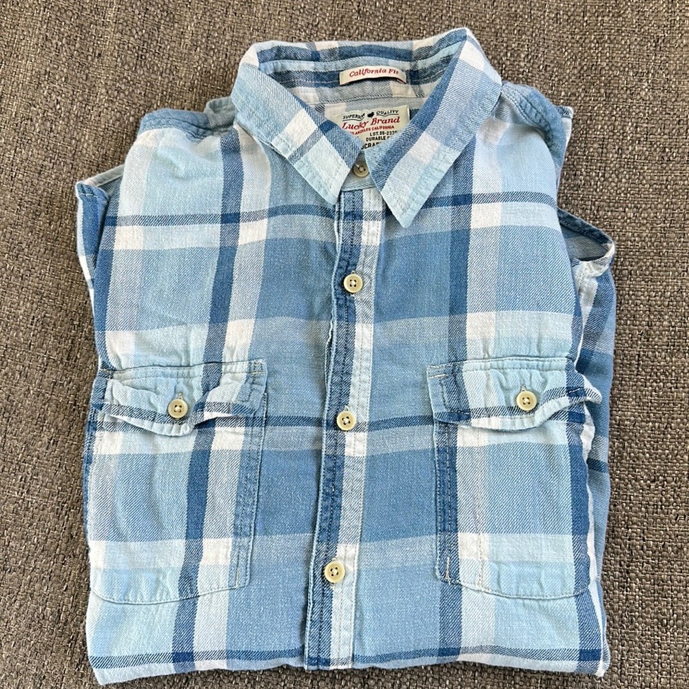 Lucky Brand California Fit Long Sleeve Button Down